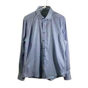 Twillory Cotton Plaid Tailored Fit Button Down Shirt
